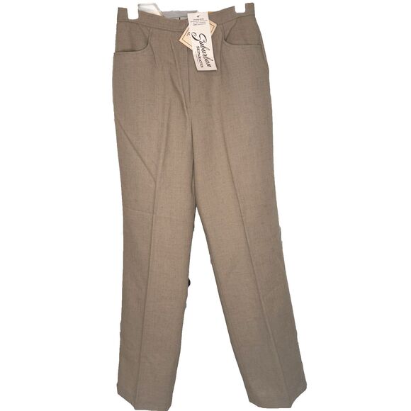 NWT VTG 1970s Suburban Separates by Country Miss Linen Blend Pants, 29 x 31 - Picture 1 of 10
